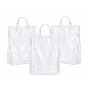 Borse in plastica con maniglie morbide